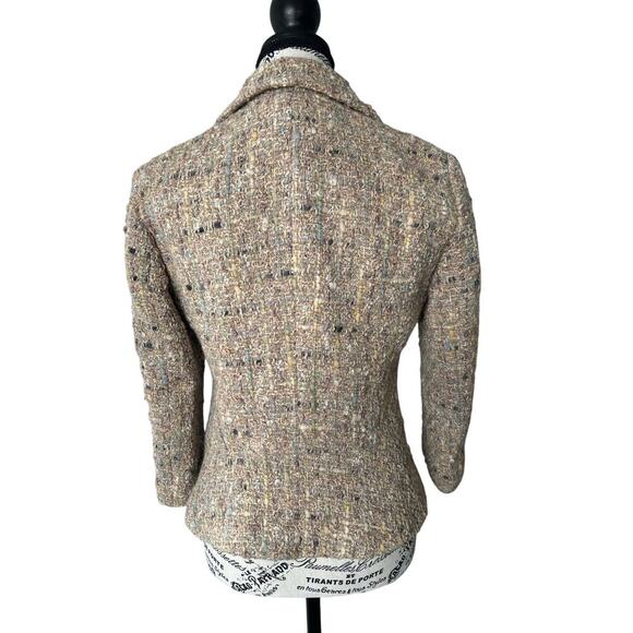 DKNY Wool Angora Tweed Blazer - Picture 2 of 3